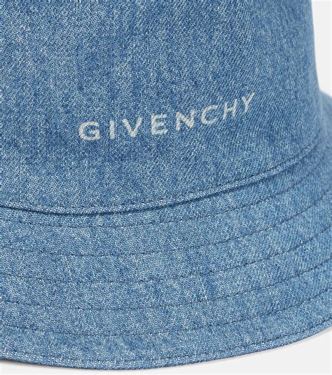 white givenchy hat|Givenchy denim hat.